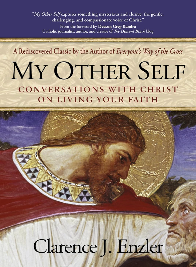 Book cover of 'My Other Self' with a religious illustration and title text.