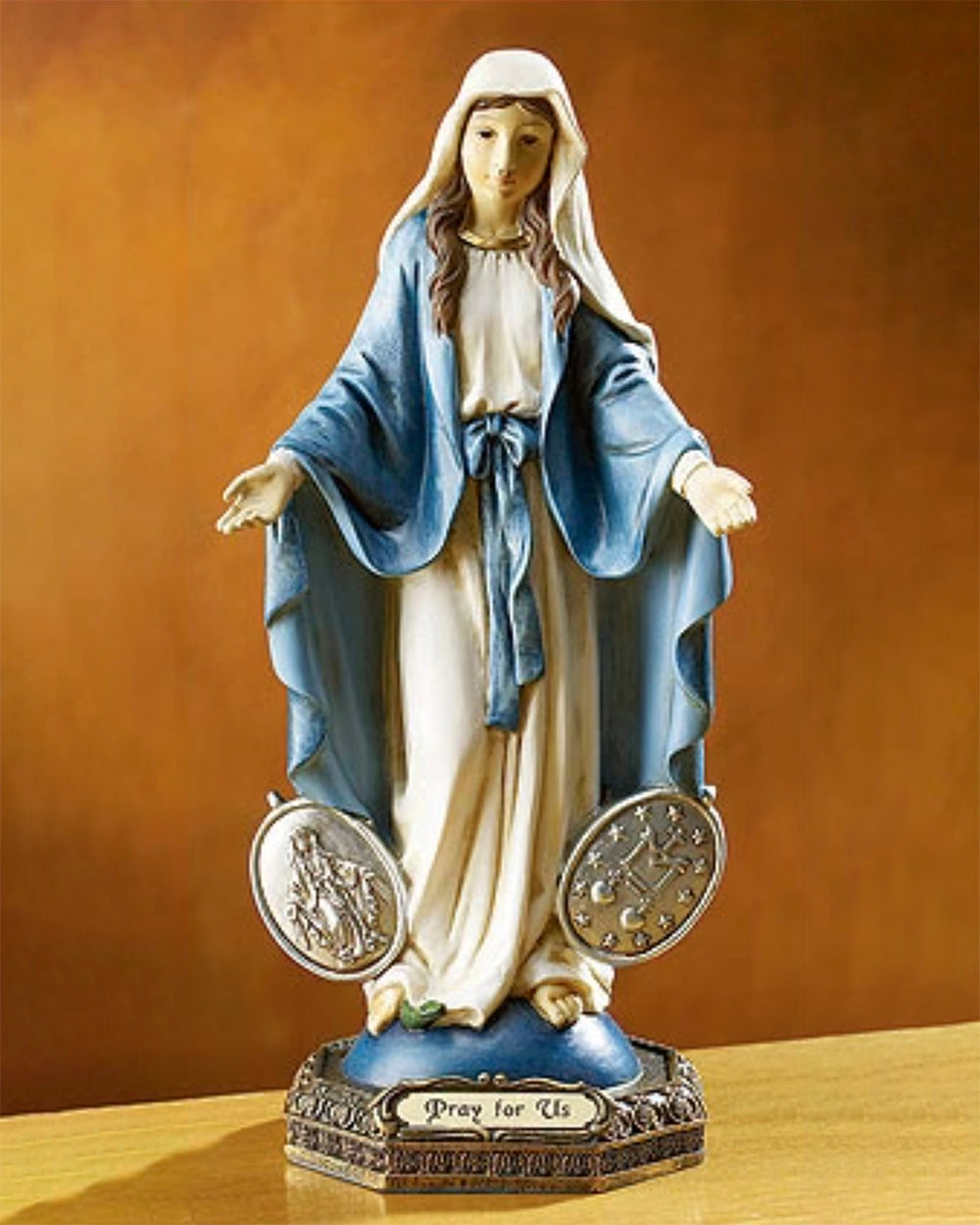 Our Lady of the Miraculous Medal Statue 9"