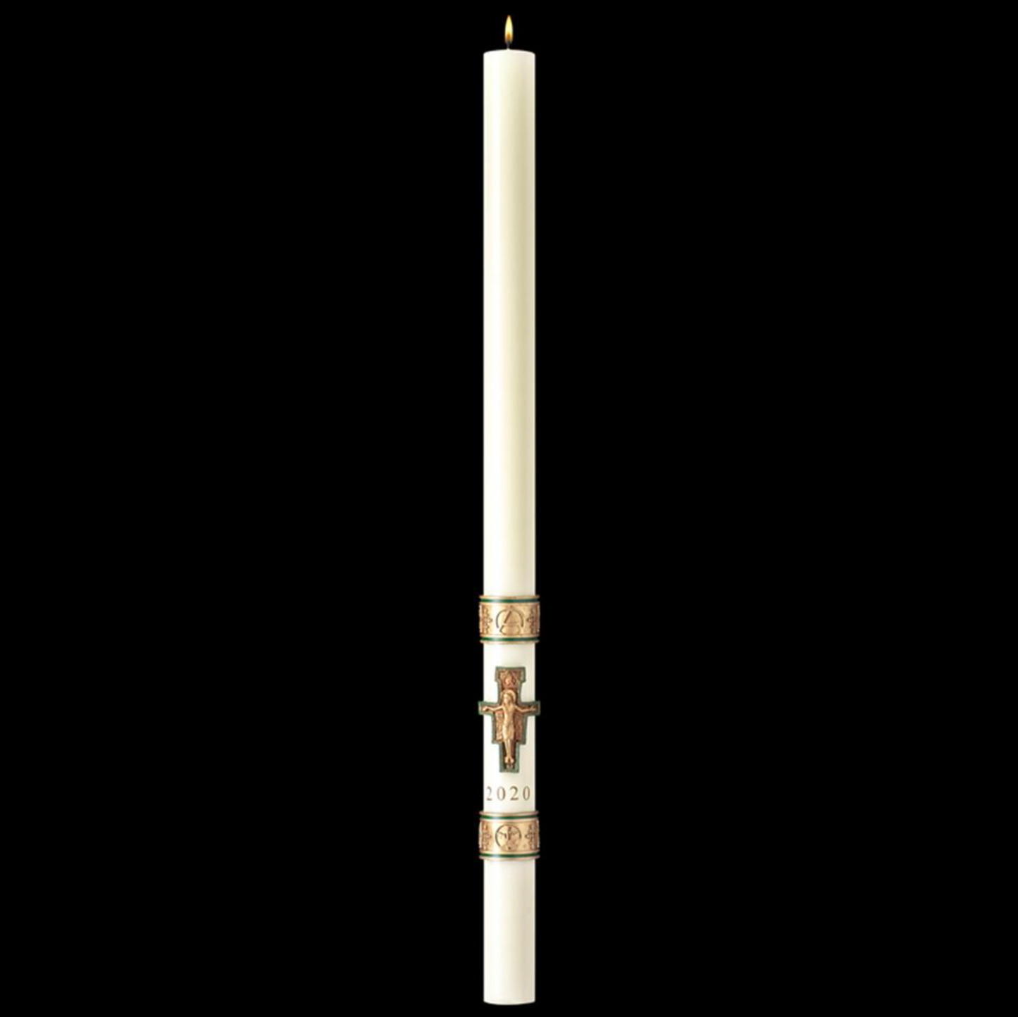 Paschal Candle: Cross of St. Francis