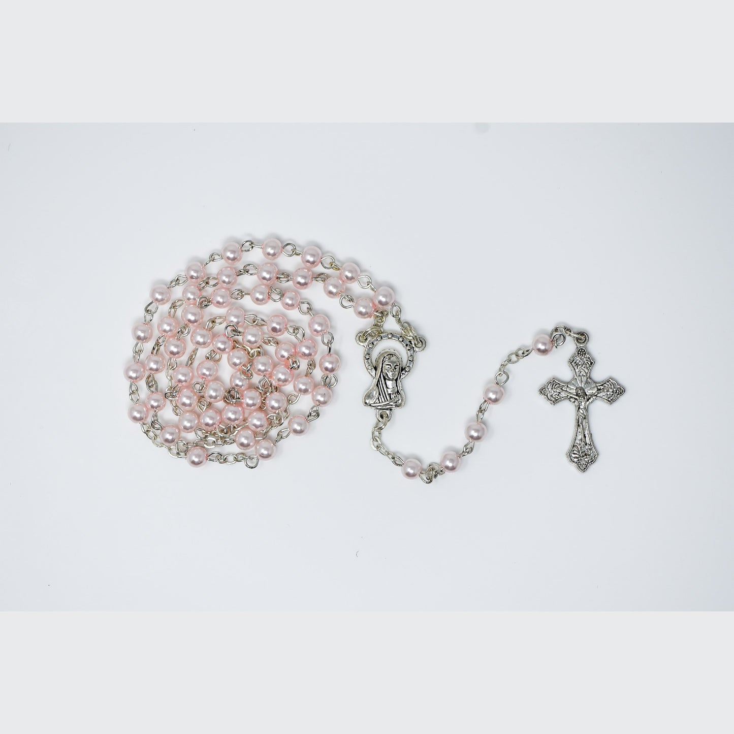 Pink Pearl Rosary