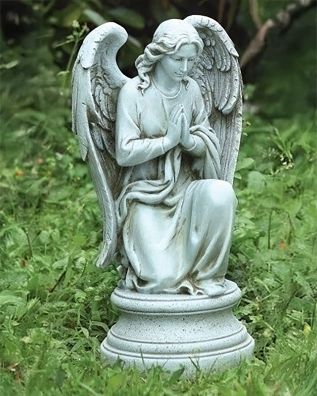 Praying Angel Garden Statue 17.75"
