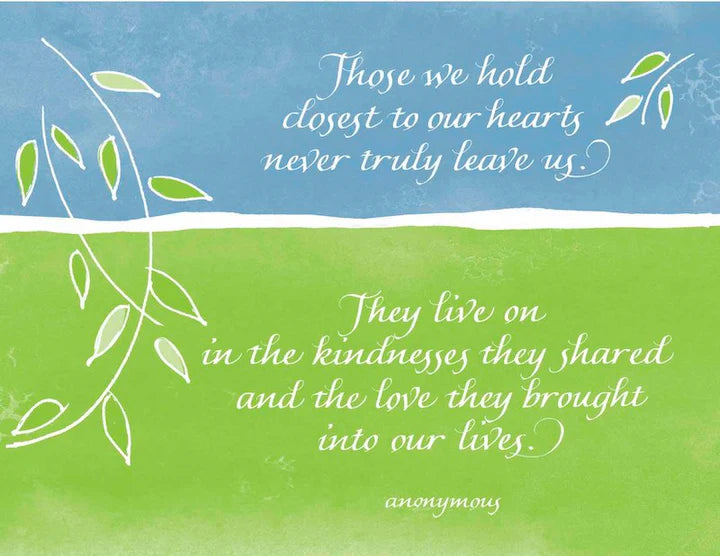 Live On in Kindness Greeting Card