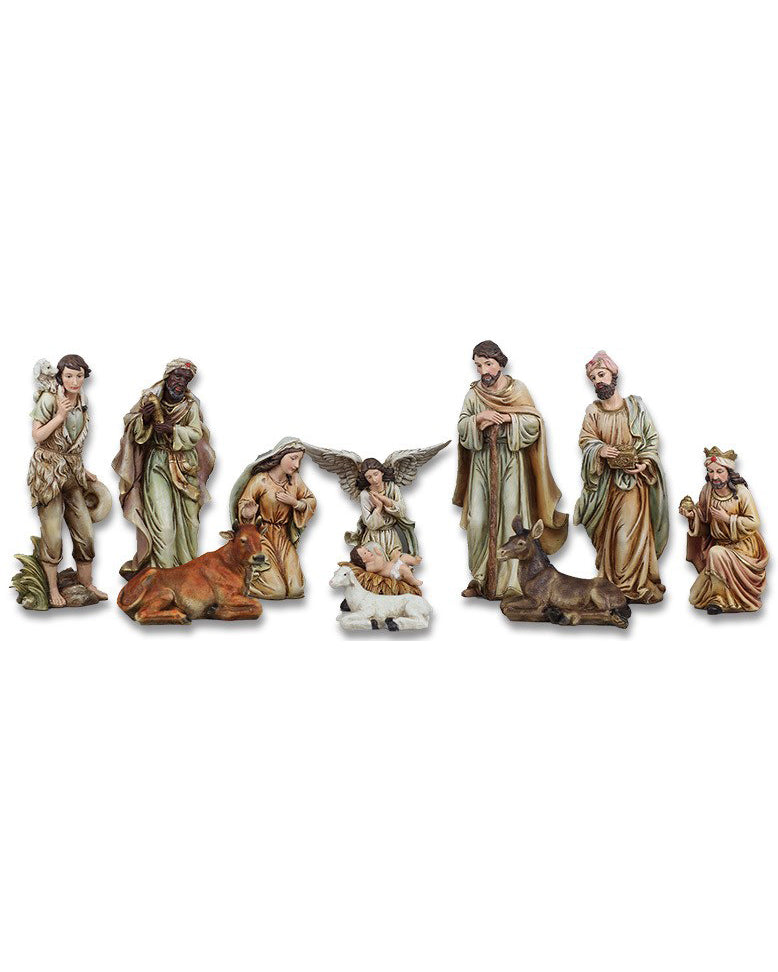 Nativity Set 8" (11 Pieces)