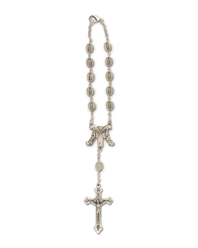 Miraculous Medal Auto Rosary