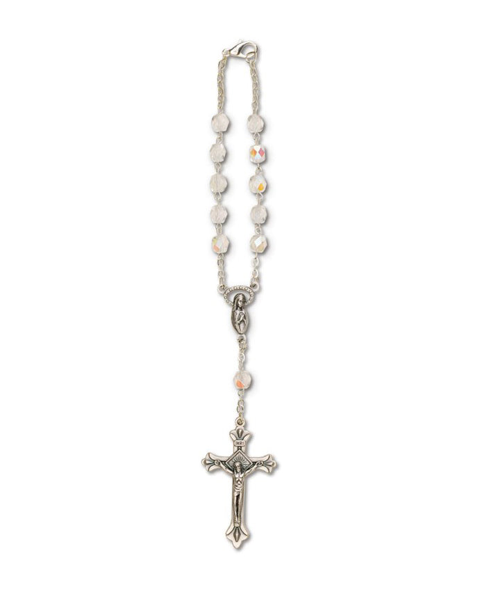Crystal Auto Rosary