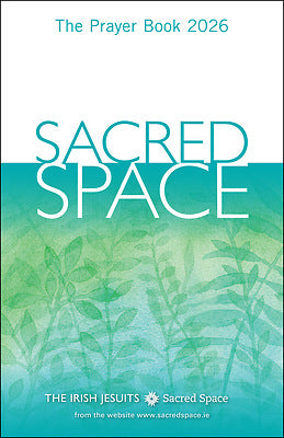 Cover of 'The Prayer Book 2026 Sacred Space' with green leaf pattern