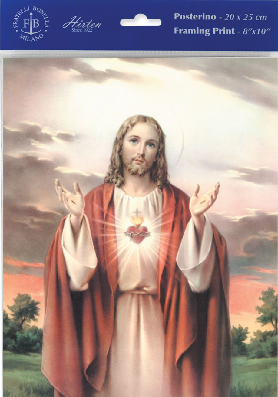 Sacred Heart of Jesus Print 8x10"