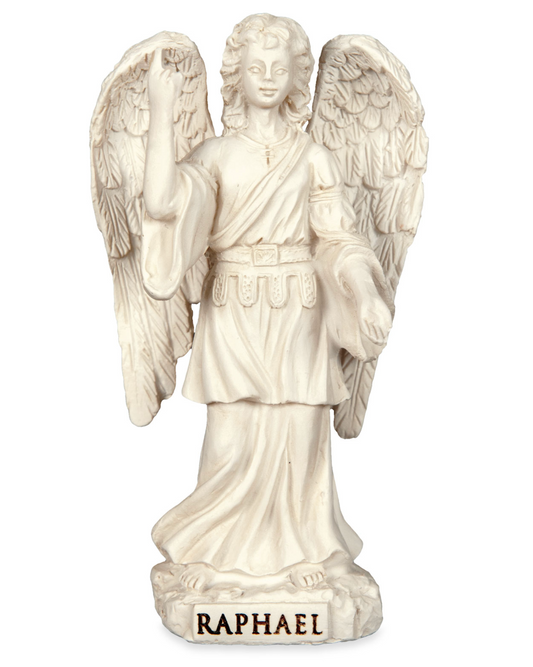Estatua Mini Arcángel en Bolsa de Regalo de 3"