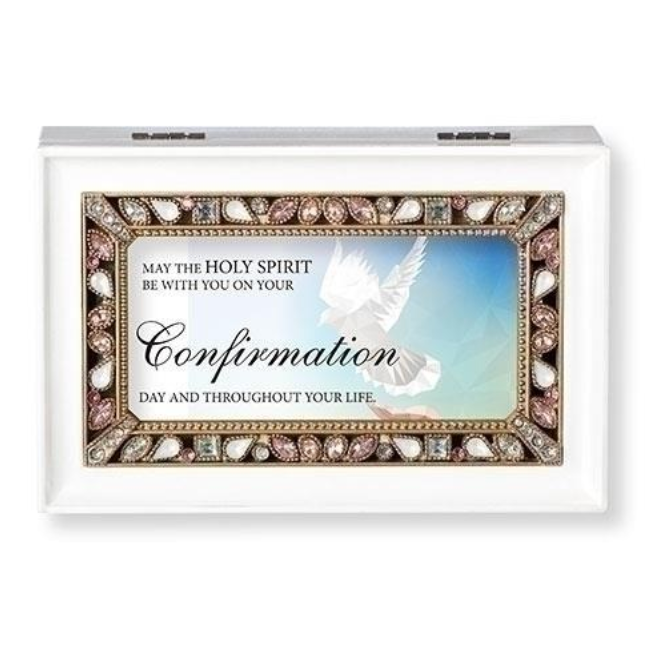 Caja Musical de Confirmación - Que el Espíritu Santo te acompañe