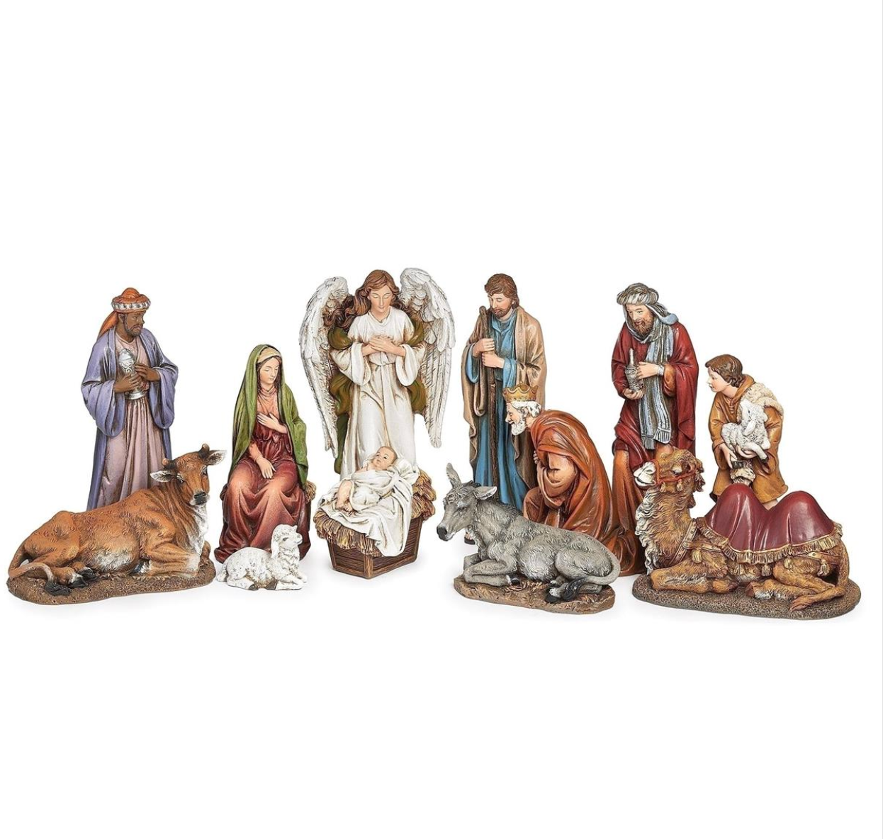 7" Nativity Set, 12-Piece Set
