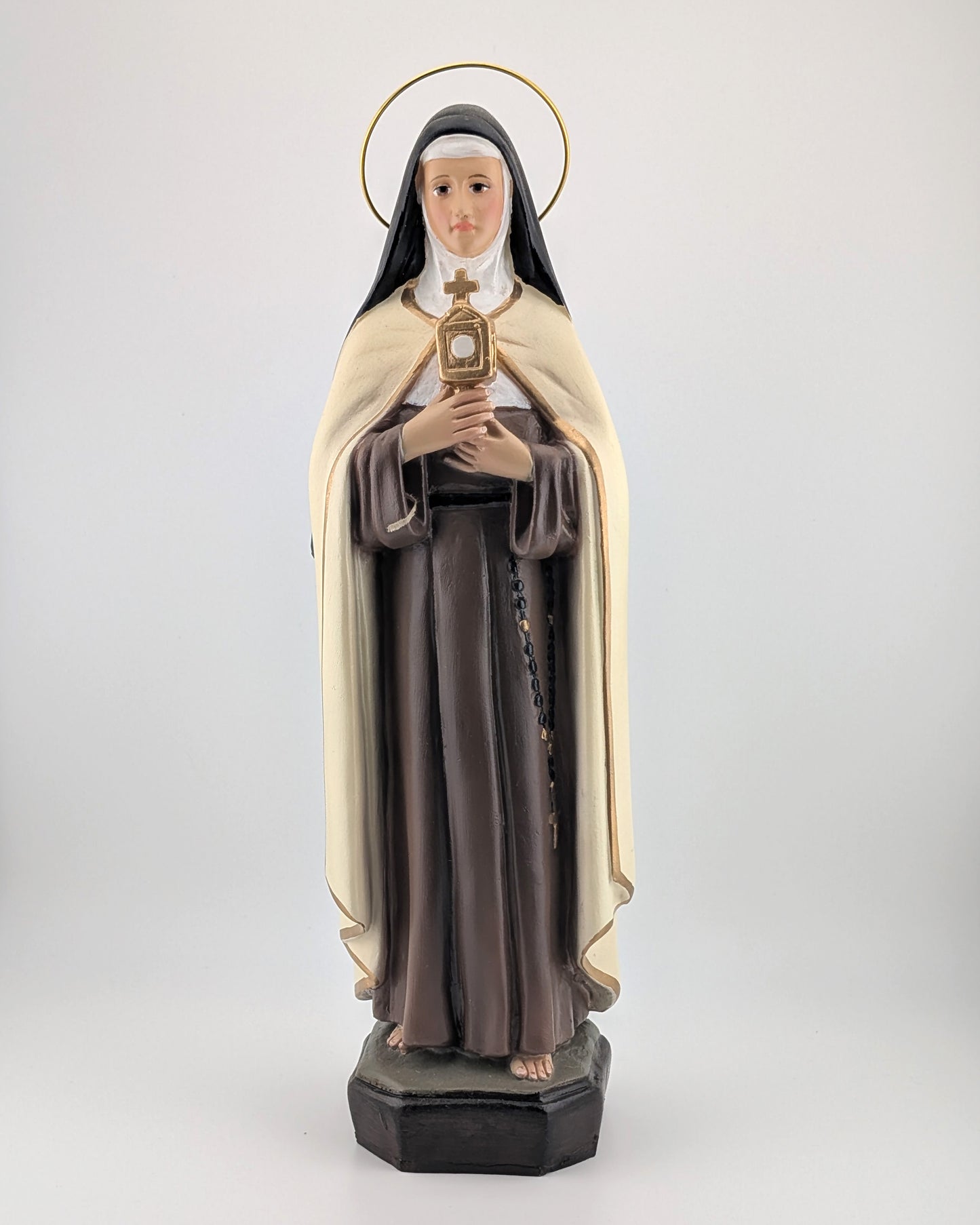 St. Clare of Assisi Statue 12"