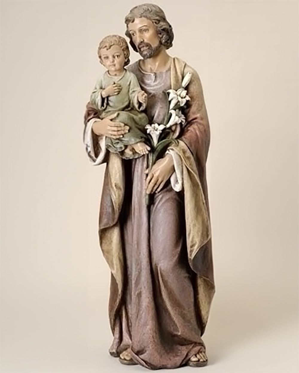 St. Joseph with Child Statue 37"