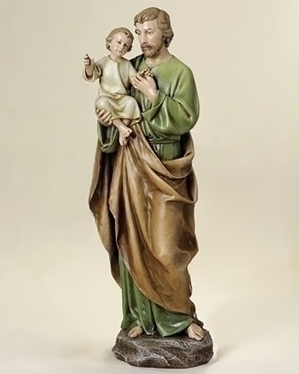 St. Joseph with Child Statue 14"