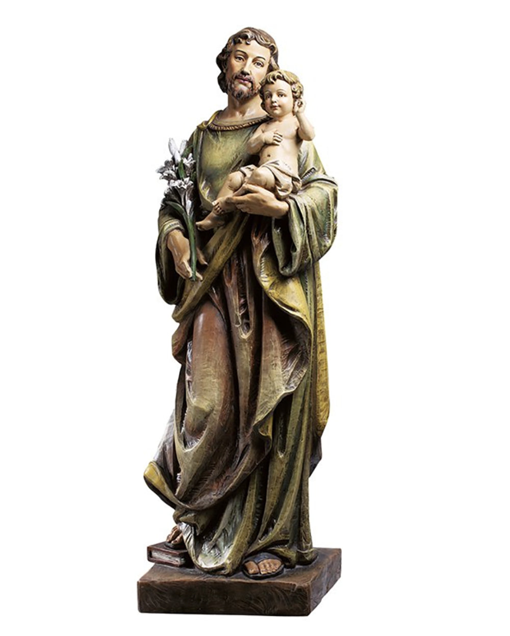 Statue Saint Joseph avec Enfant 122 cm