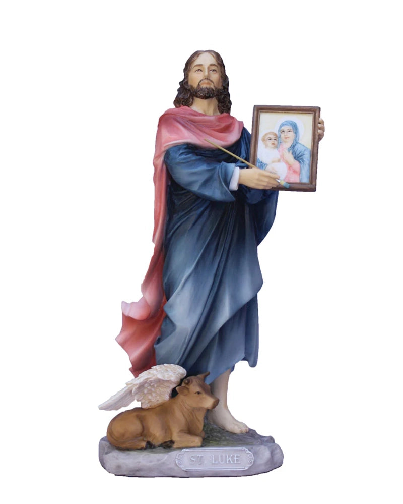 Estatua de San Lucas de 8"