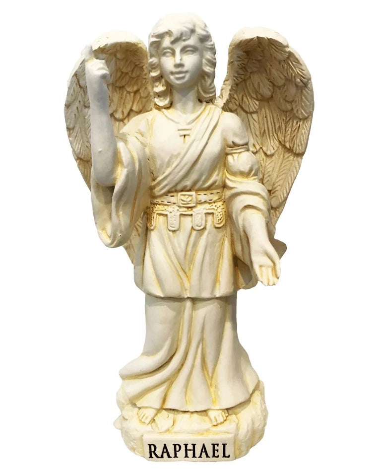 Estatua de San Rafael de 4.5"