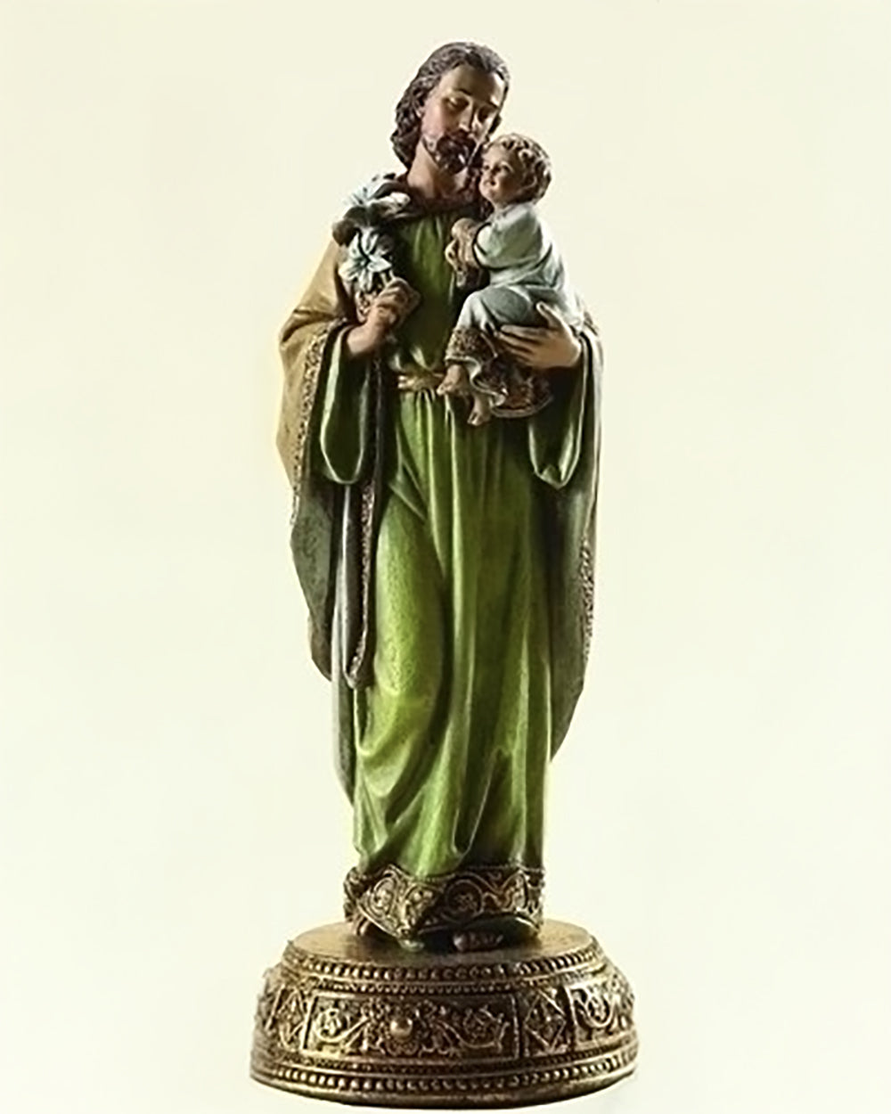 St. Joseph with Child Statue 10.25"