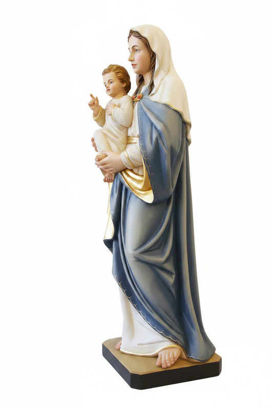 Our Lady of Hope with Child Jesus Hand-Painted Statue, 60cm