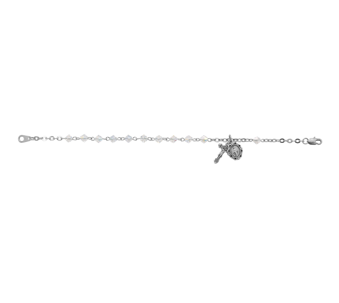 Swarovski Crystal Crucifix Bracelet
