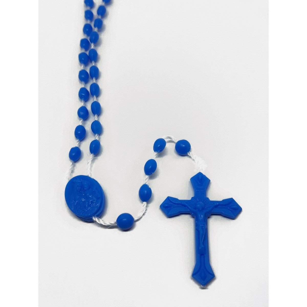 Plastic Cord Rosary 17"