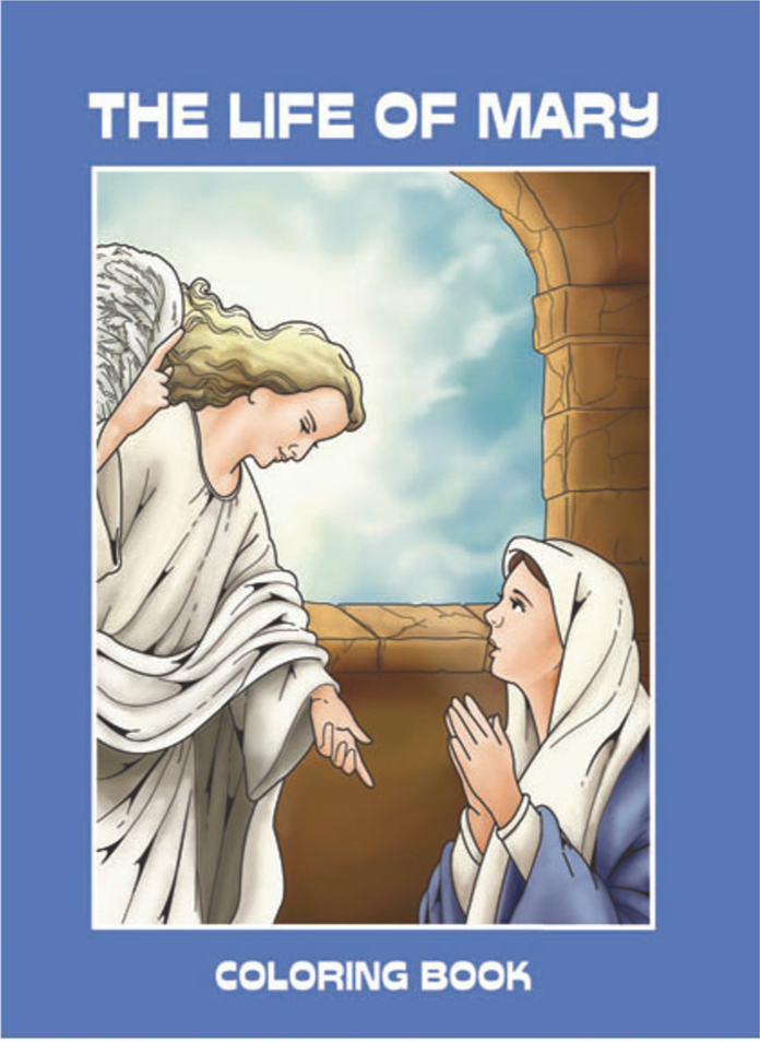 The Life of Mary Coloring Book