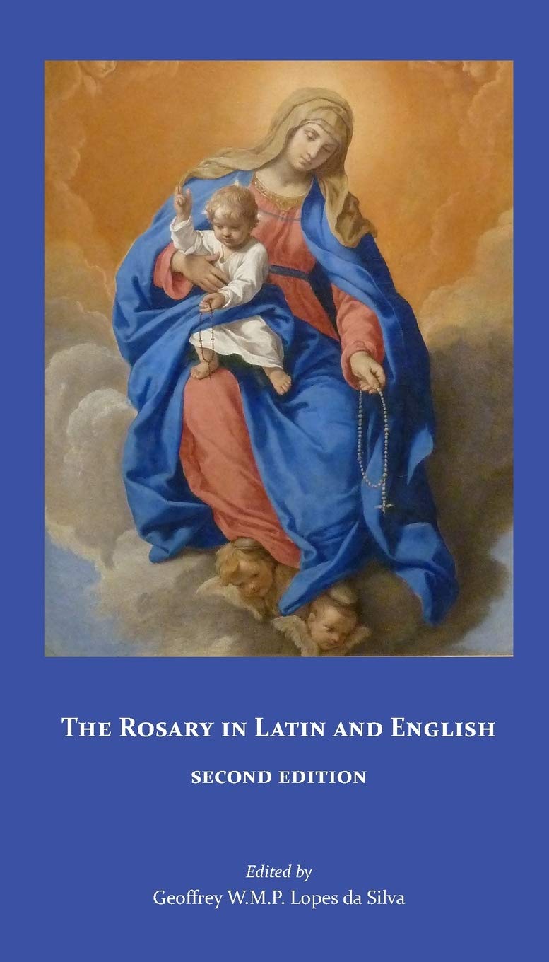 Book cover with an illustration of a woman holding a child against a blue background