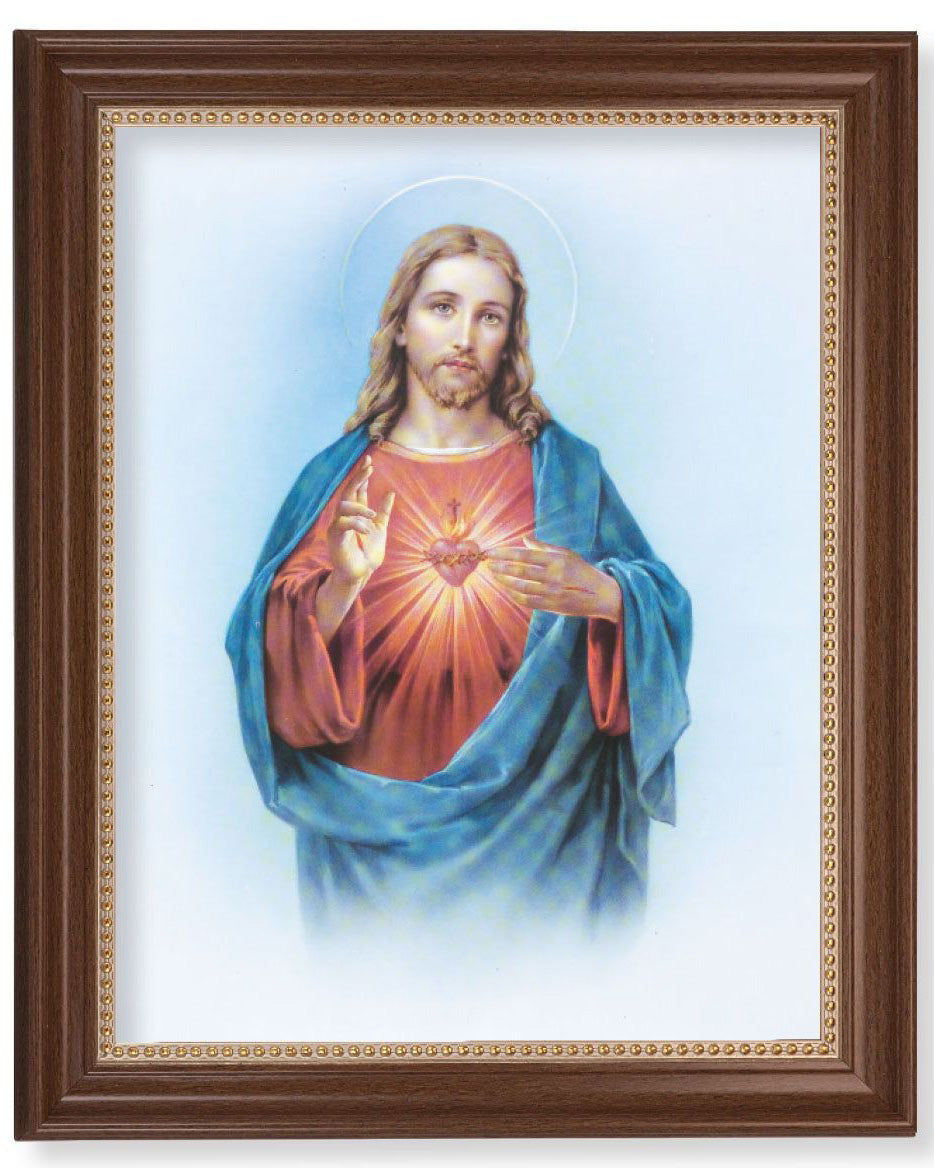 Sacred Heart Framed Print 11 x 14"