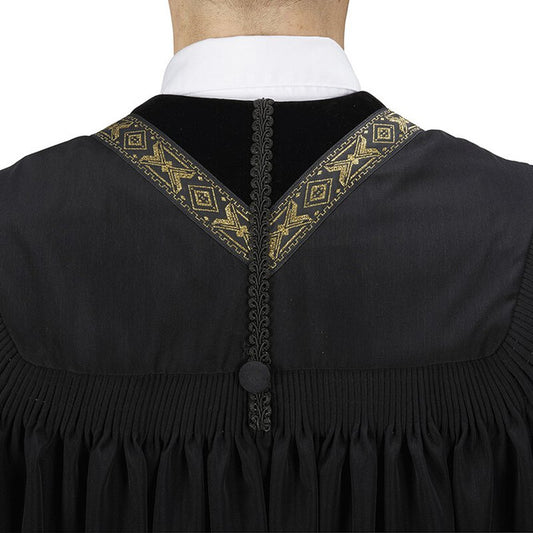 Túnica de púlpito de piel de melocotón de la colección Wesley