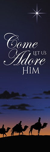 Christmas Banners: Joy to the World / Glory to God/Come Let Us Adore