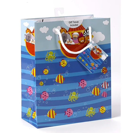 Petit sac cadeau Arche de Noé