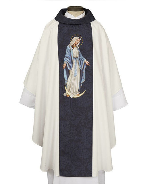 Our Lady of Grace Printed Chasuble