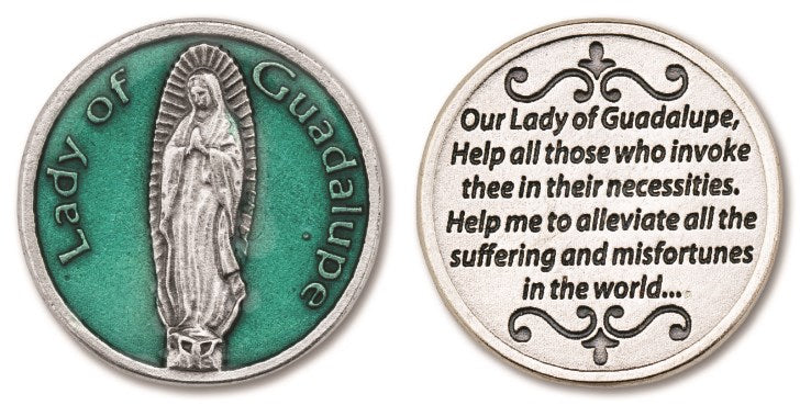 Our Lady of Guadalupe Pocket Token
