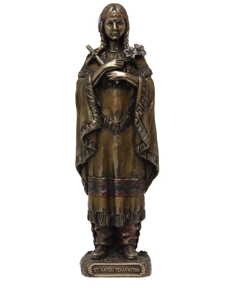 St. Kateri Tekakwitha Statue 8"
