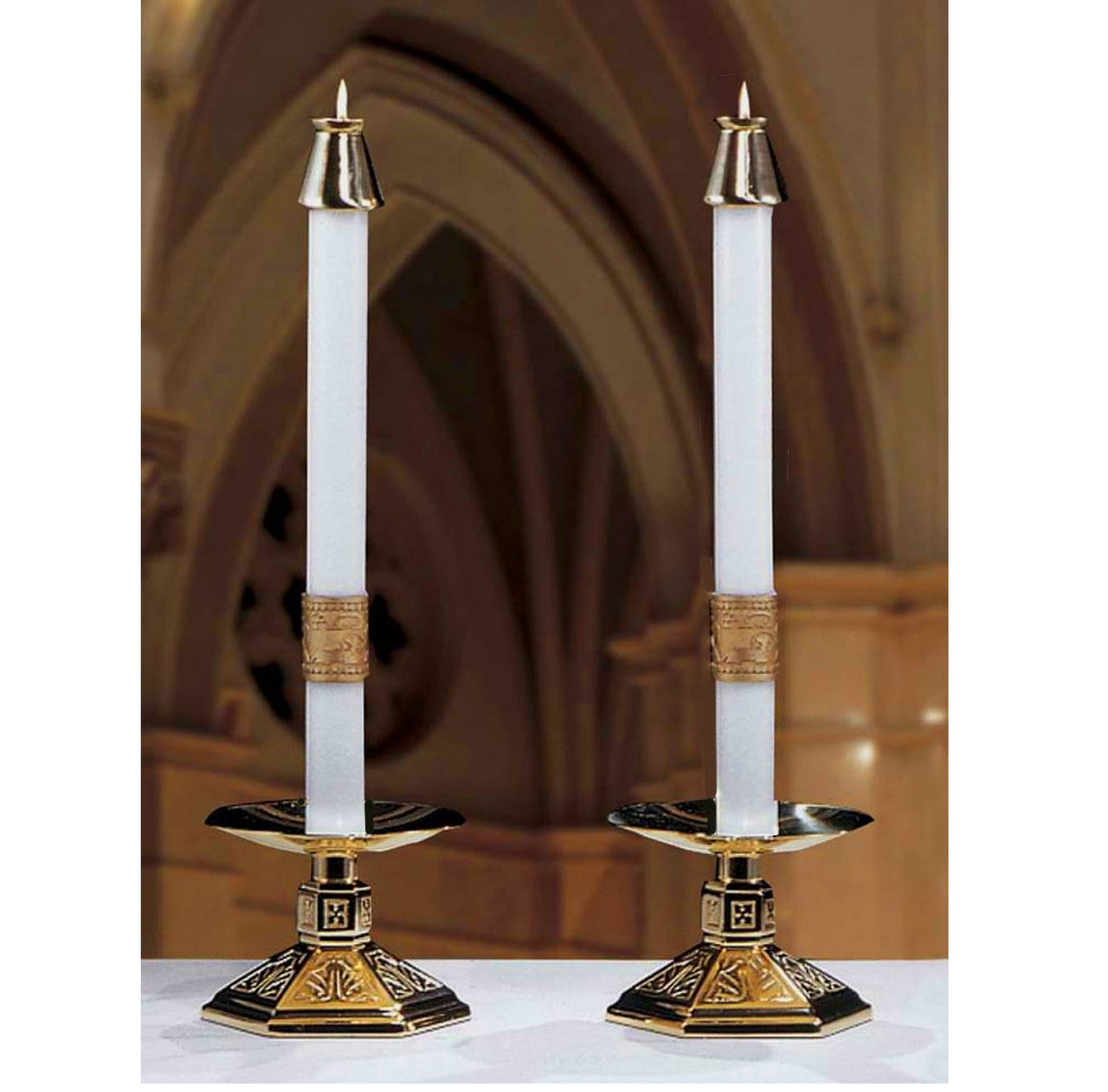 Complementing Paschal Candles: Cross of Erin