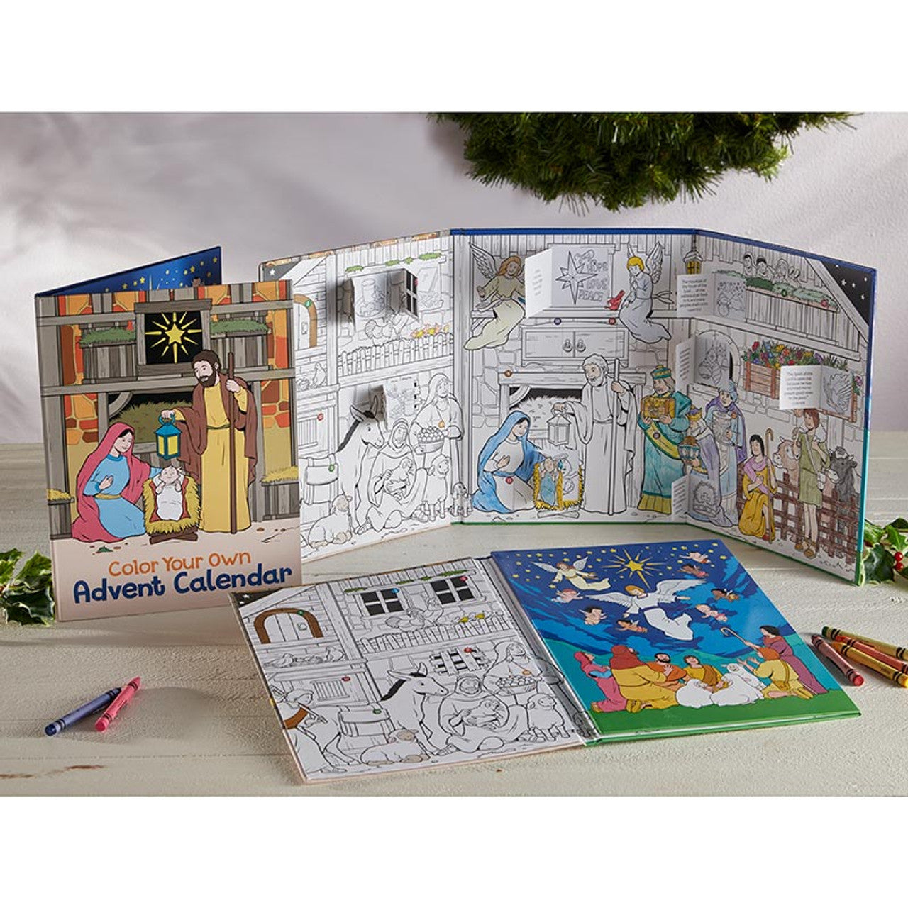Color Your Own Advent Calendar