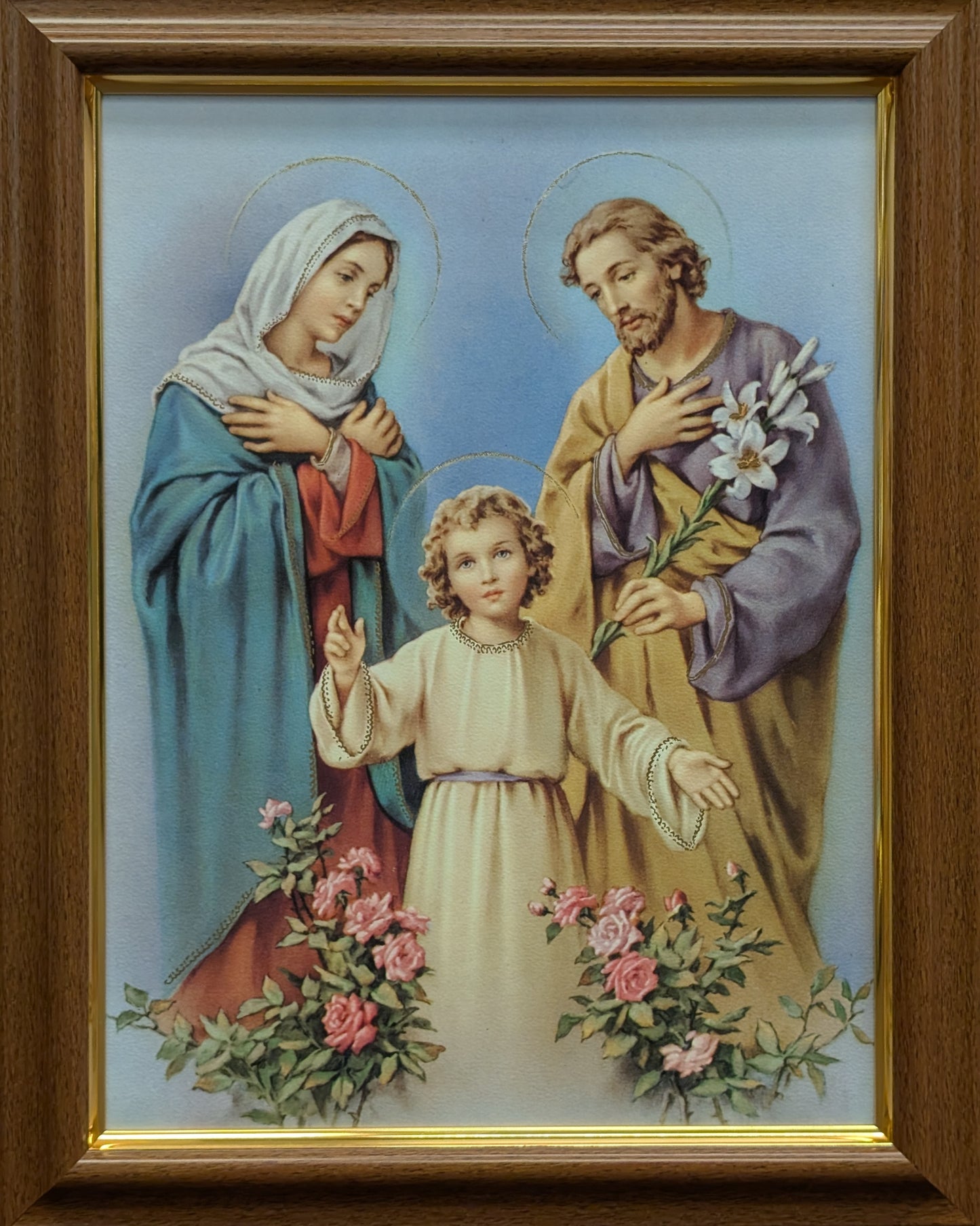 Holy Family Framed Print 11x14"