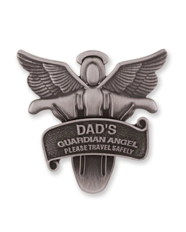 Dad's Guardian Angel Visor Clip