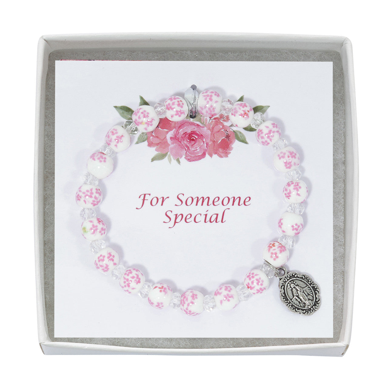 Bracelet rose pour quelqu'un de spécial