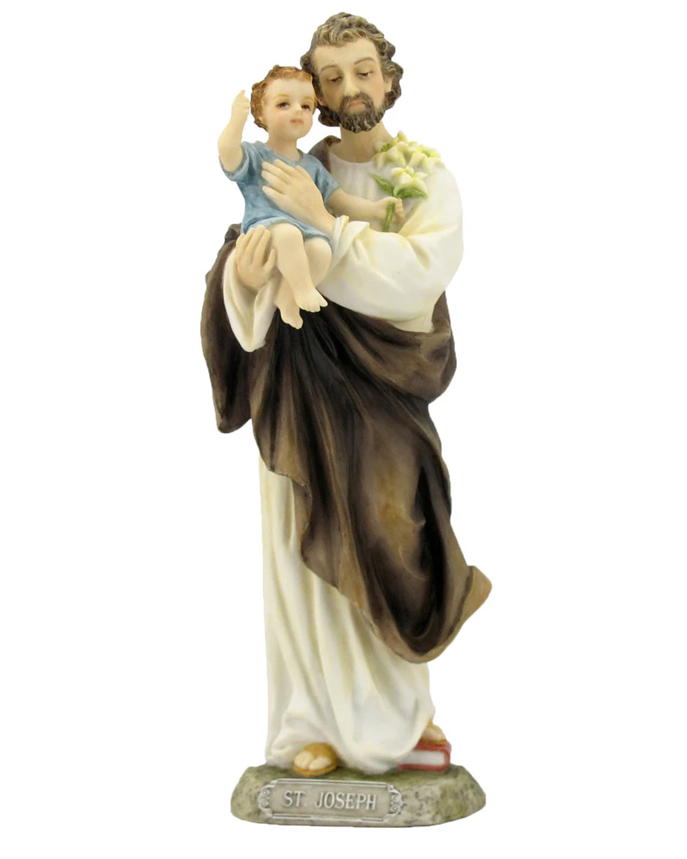 St. Joseph and Child Statue 8"