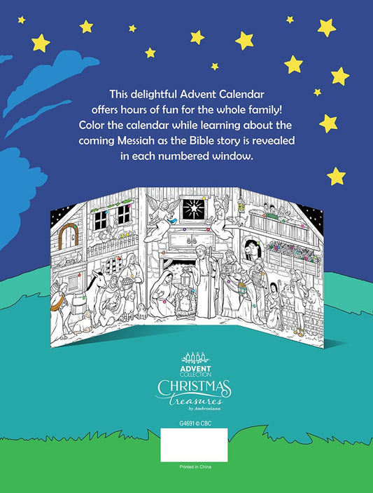 Color Your Own Advent Calendar