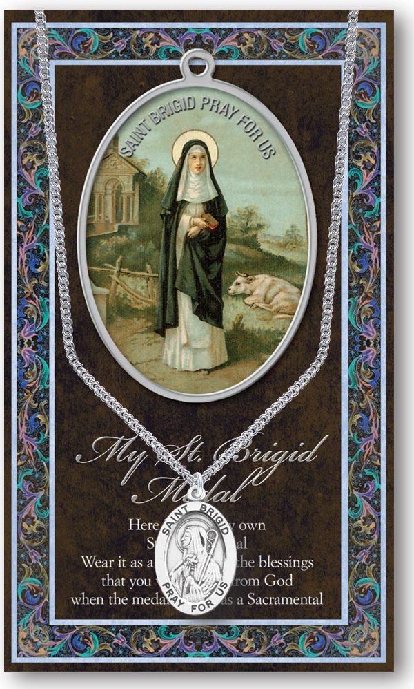 Ma médaille de Sainte-Brigitte
