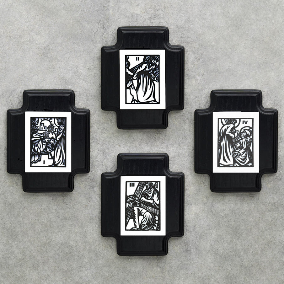 Stations of the Cross - Scrimshaw Styled