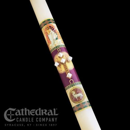 Prince of Peace Paschal Candle 51% Beeswax