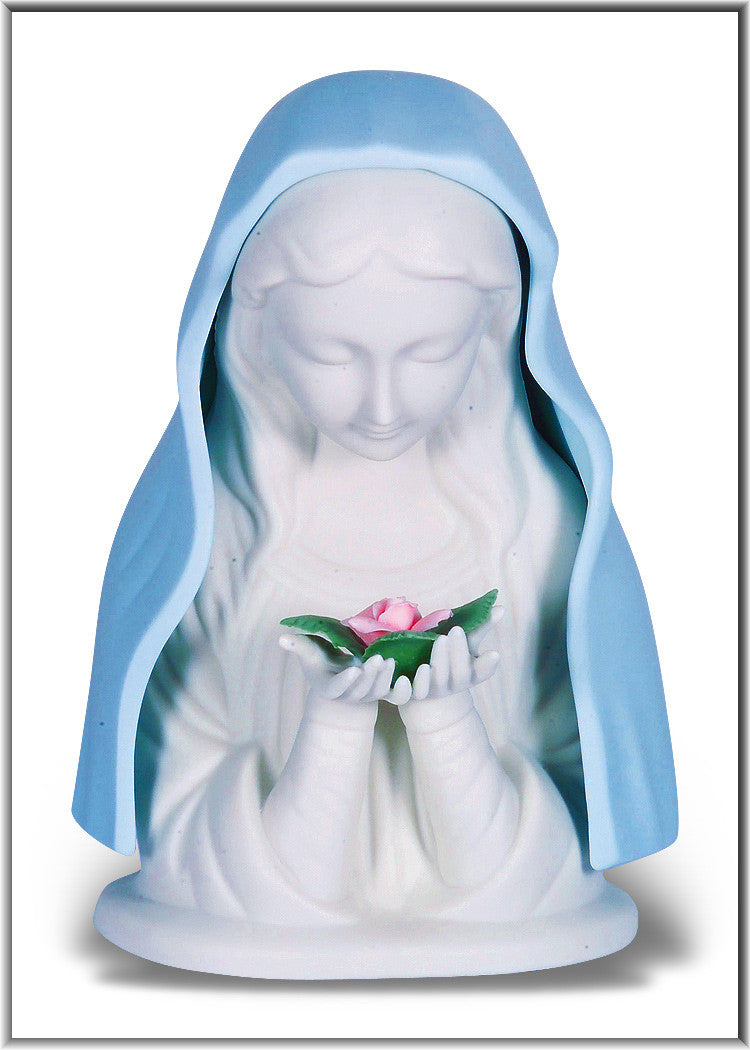 Madonna with Rose Night Light