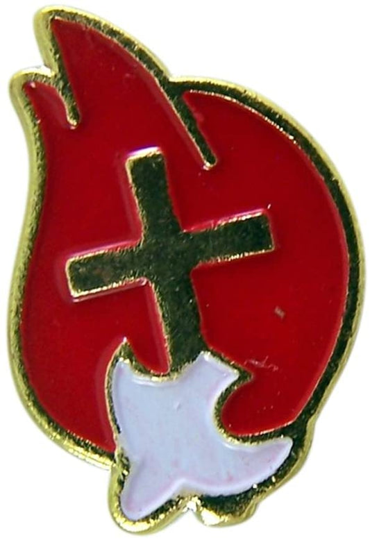 Bookmark: Come Holy Spirit with Confirmation Pin