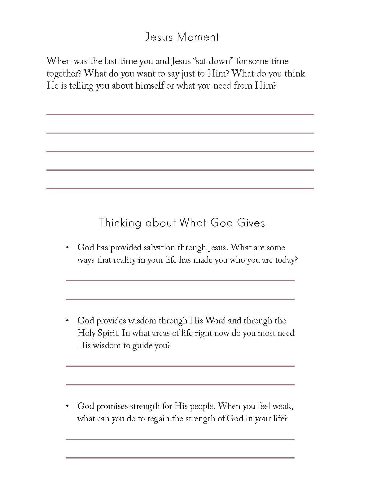 Finding Jesus in Everyday Moments: 100 Day Devotional Journal for Women