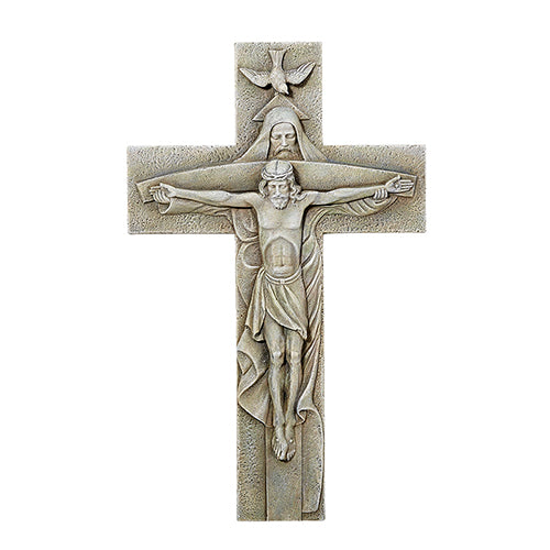 Trinity Outdoor Crucifix 12"