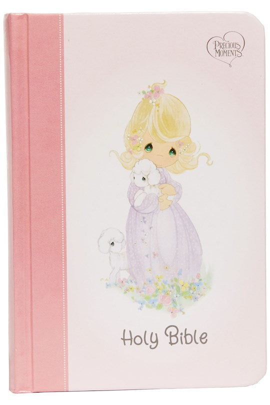 NKJV Precious Moments: Small Hands Bible, Pink