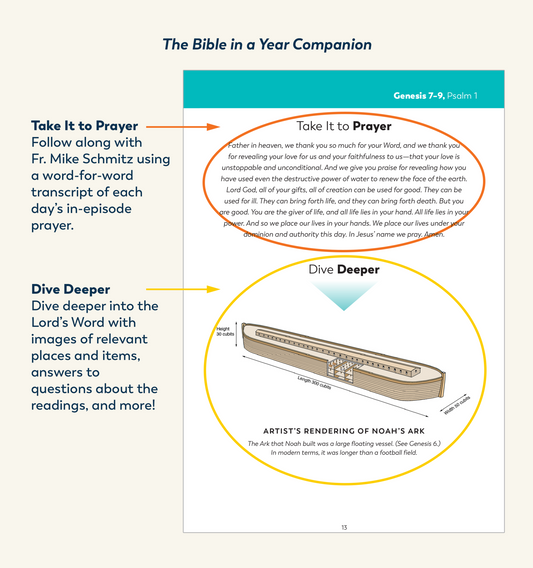 The Bible in a Year Companion Volume 1: Days 1-120