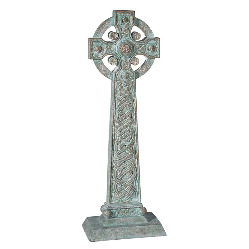Celtic Cross Garden Statue 23.5"